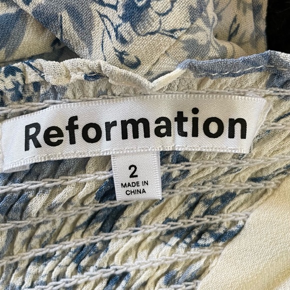 Reformation juliette Dress   Pompadour    authentic - Picture 11 of 16